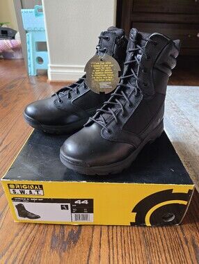 Original S.W.A.T. Force 8" Side Zip Boots - Size 11